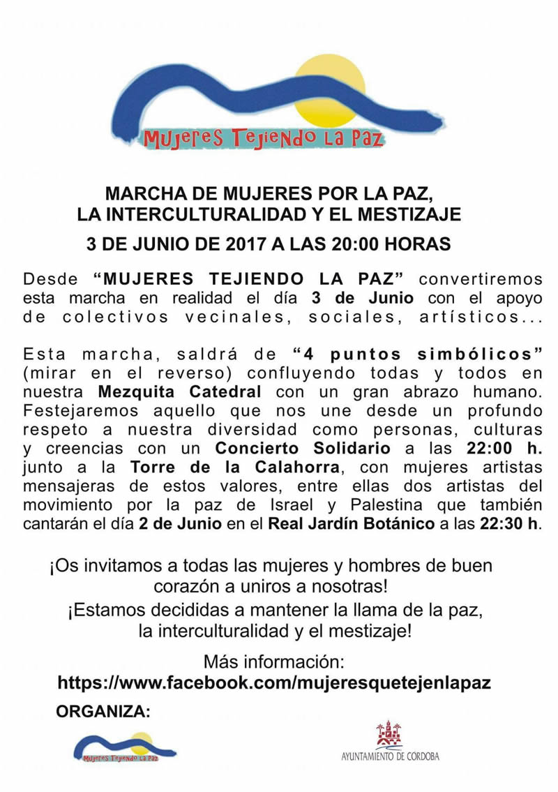 Mujeres tejiendo la paz